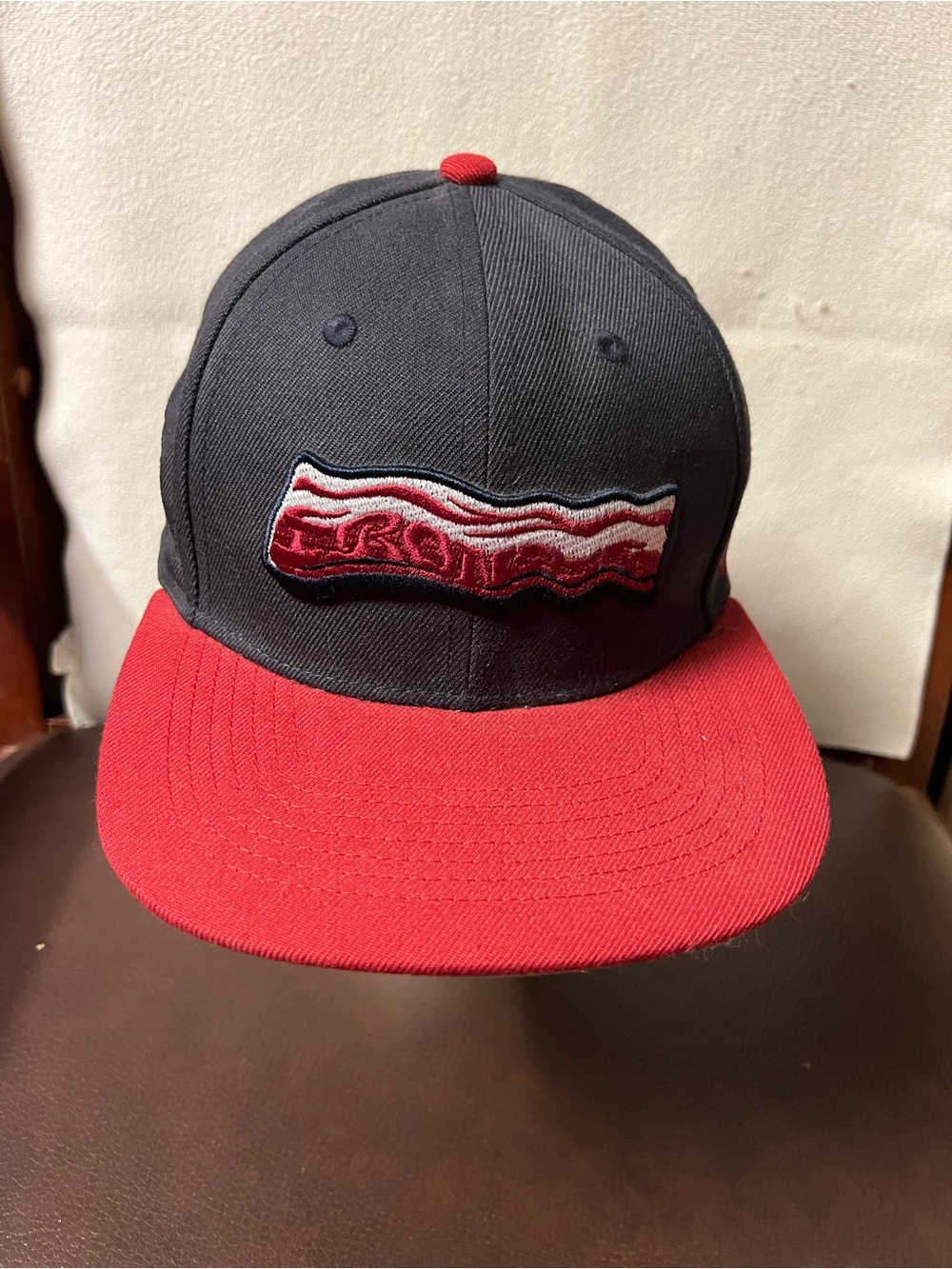 Lehigh Valley Iron Pigs ‘47 Brand Bacon Clean Up OS Cap MiLB SnapBack Wool Blend